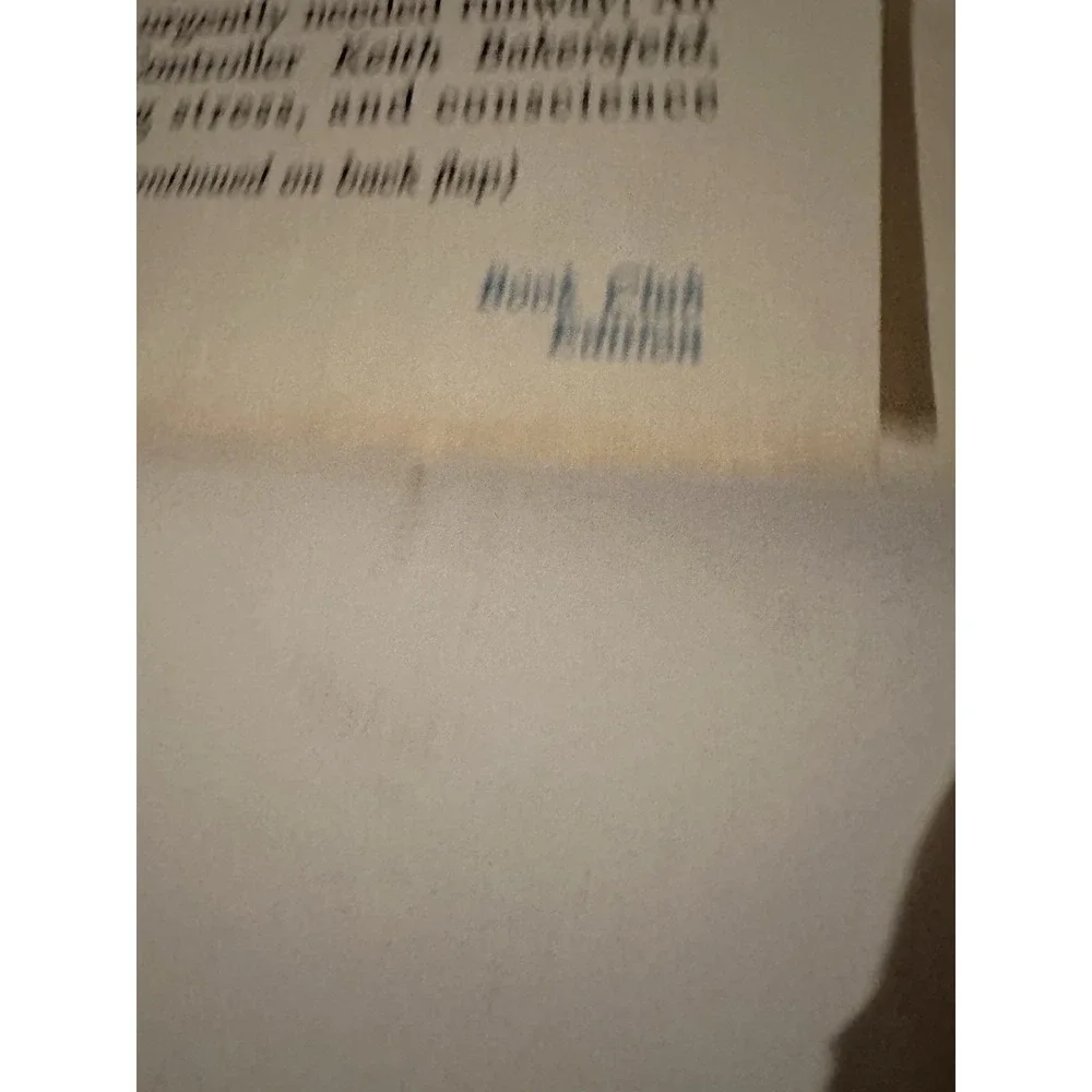 Airport by Arthur Hailey Hardcover 1968 DOUBLEDAY Book Club Edition W/ DJ